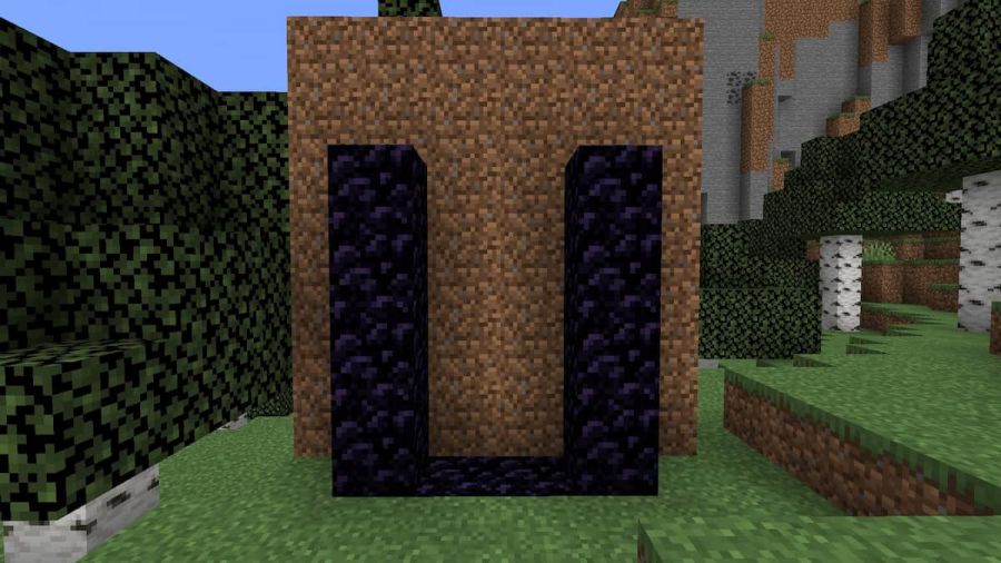 How to Make a Nether Portal with Lava and Water in Minecraft Pro Game