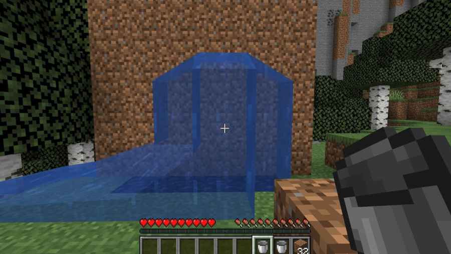 How to Make a Nether Portal with Lava and Water in Minecraft Pro Game