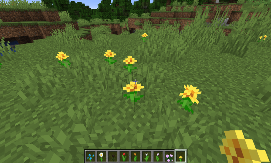 cross breeding magic flowers minecraft