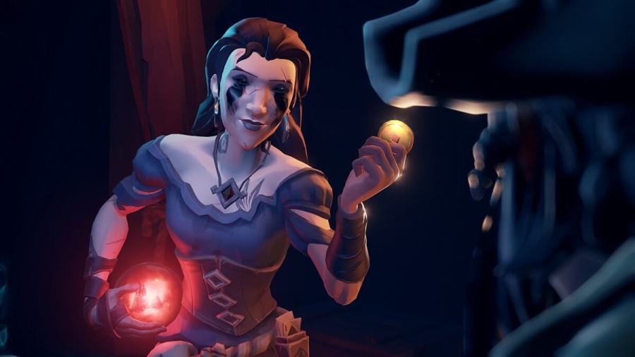 A screenshot of the Sea of Thieves Curse of the Order.