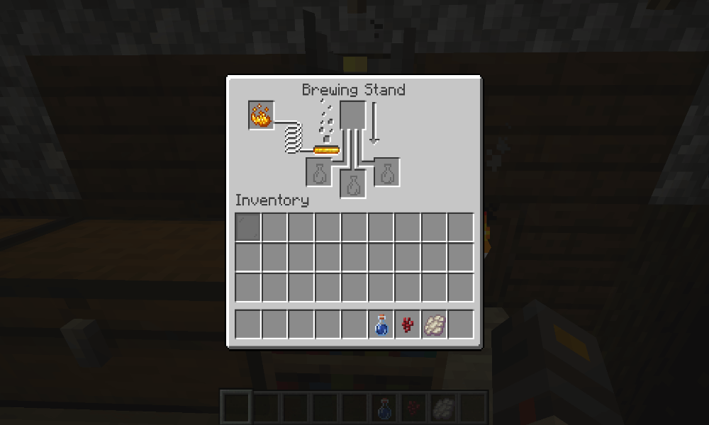 How to make a potion of slow falling in Minecraft