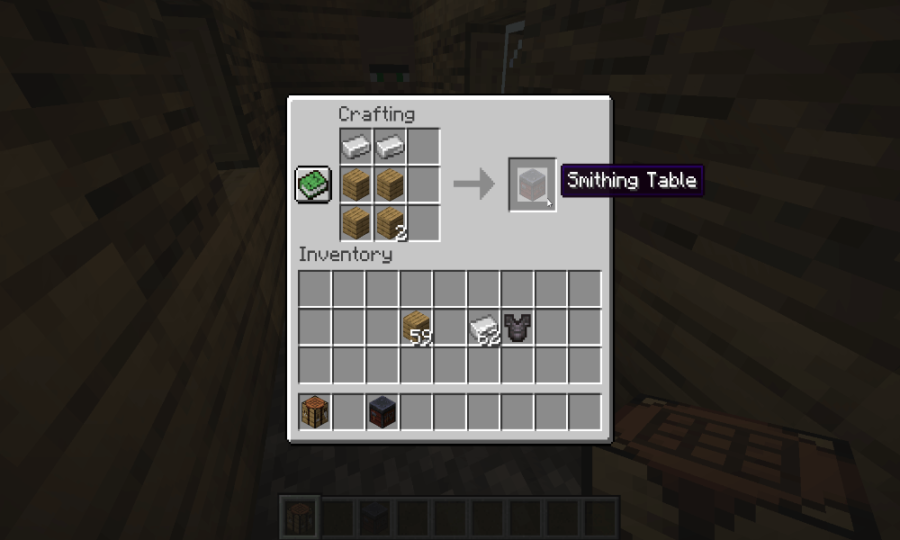 Minecraft Smithing Table Recipe How To, How To Get Wooden Block Table Recipe