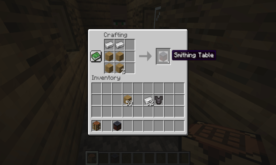 How To Make Smithing Table Mc