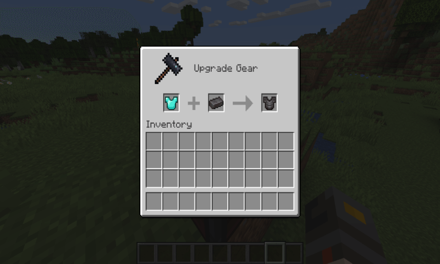 Minecraft Smithing Table Recipe