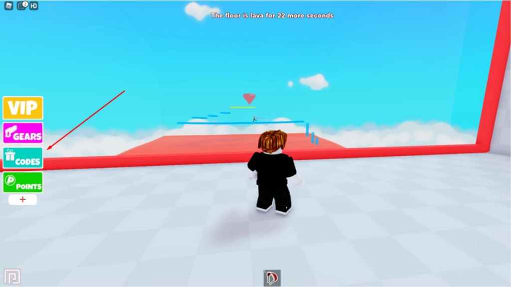 NOVO CHÃO É LAVA DO ROBLOX (Lava Run) 