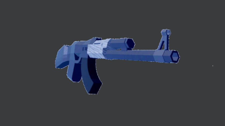 Оружие АК-47 для джейлбрейка в Roblox