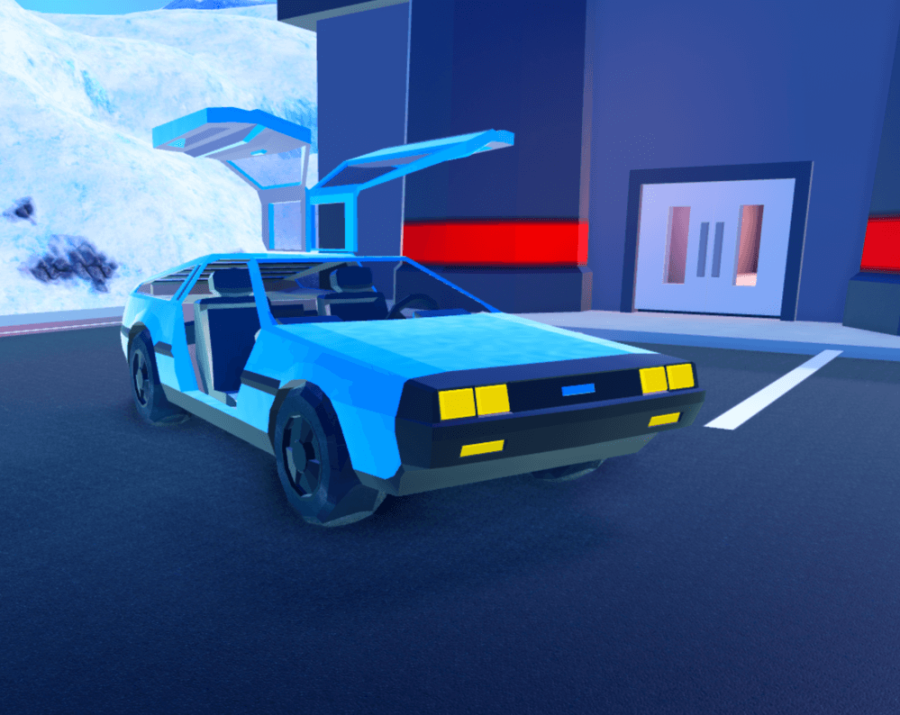 Roblox Jailbreak Delorean