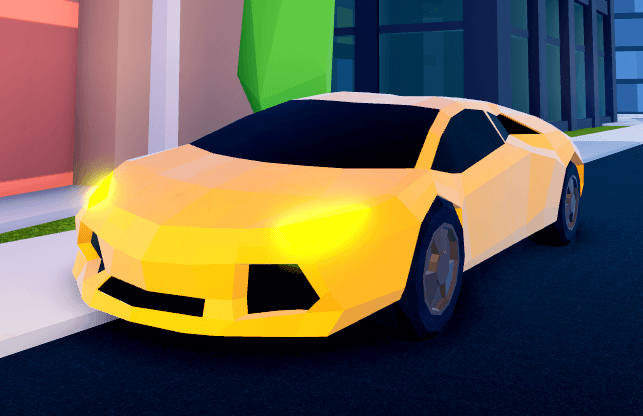 Побег из тюрьмы Roblox Lamborghini