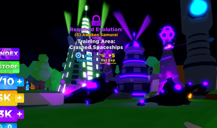 All Training Areas In Roblox Ninja Legends 2 Pro Game Guides - spaceship egg roblox