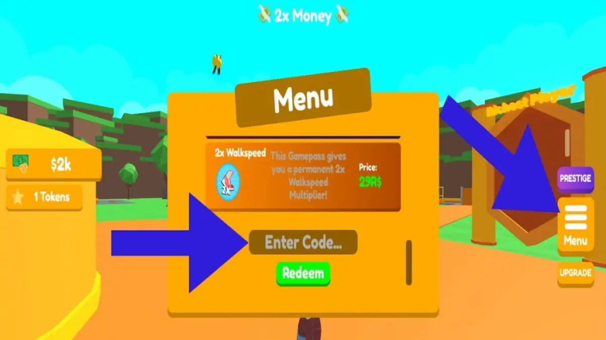 How to redeem codes in Bee Tycoon