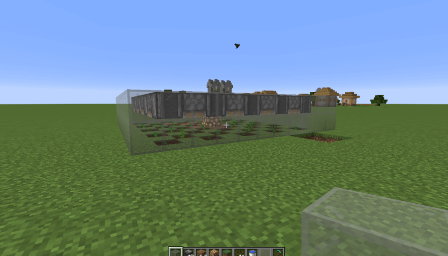 A screenshot of a completed melon farm.