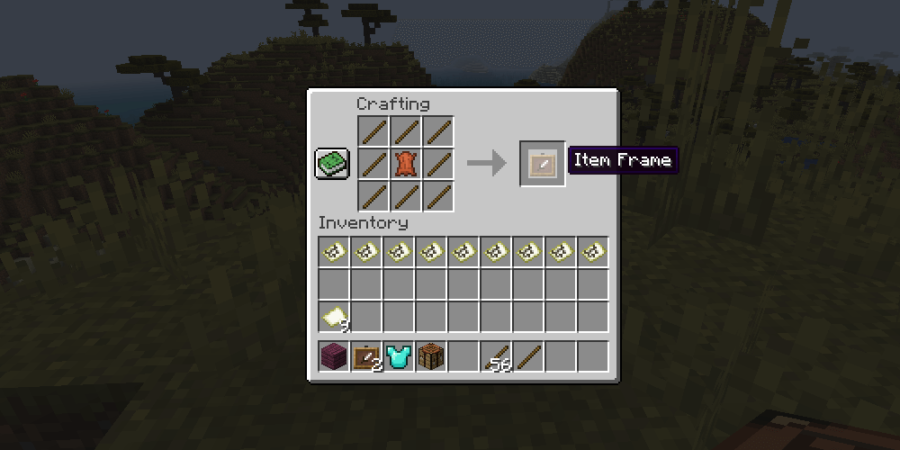 How To Make And Use An Item Frame In Minecraft Pro Game Guides