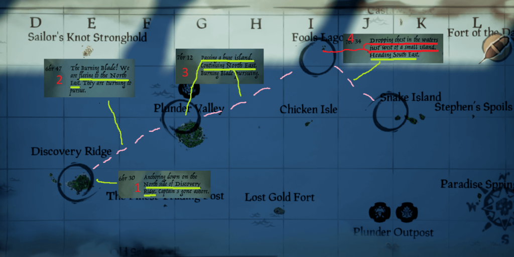 shroudbreaker sea of thieves all chest locations