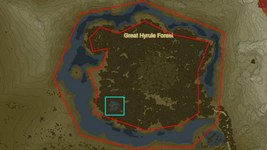 Stealthfin Trout fishing locations in BotW.