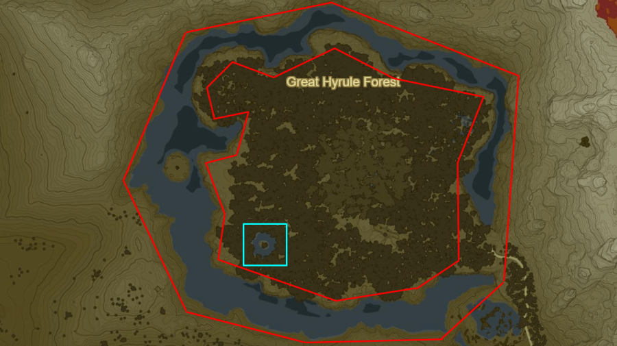Stealthfin Trout fishing locations in BotW.
