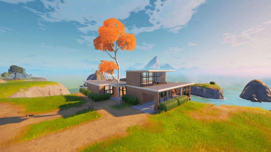 The Beachside Mansion in Fortnite.