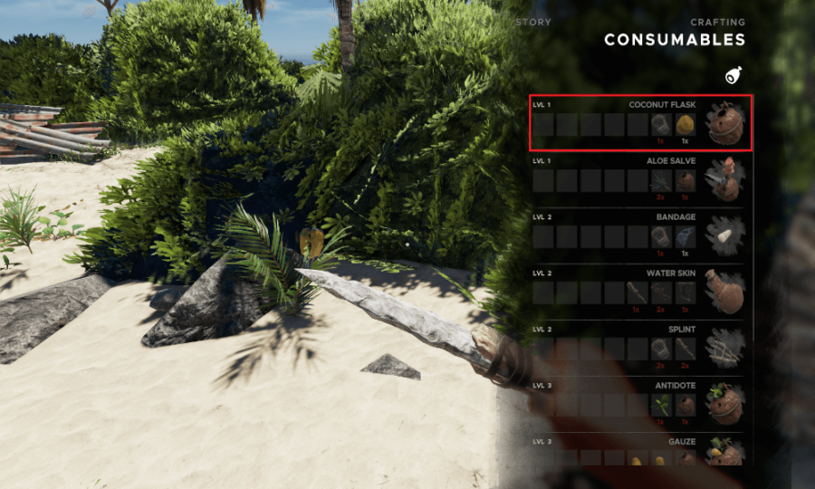 Stranded Deep: como fazer uma tala (Splint) no game