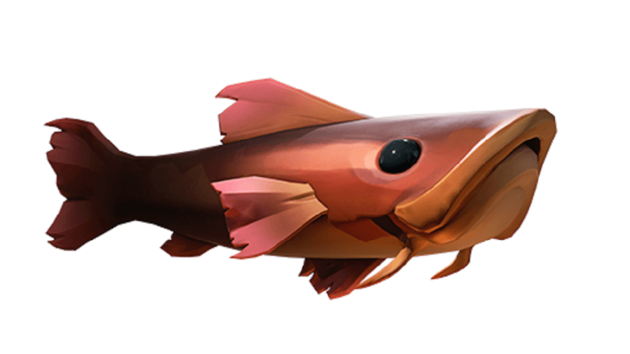 An ancientscale fish from Sea of Thieves.