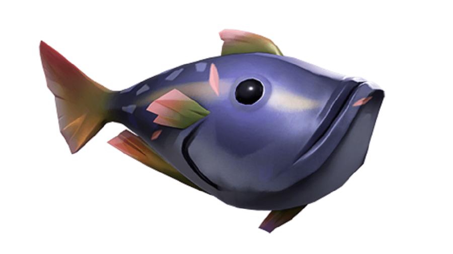 A pondie fish from Sea of Thieves.