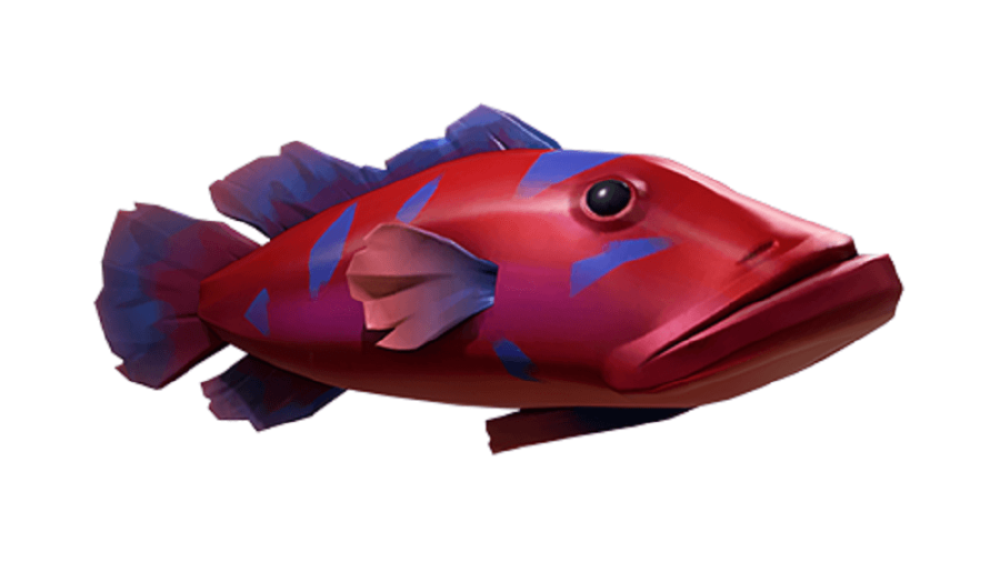 A splashtail fish from Sea of Thieves.