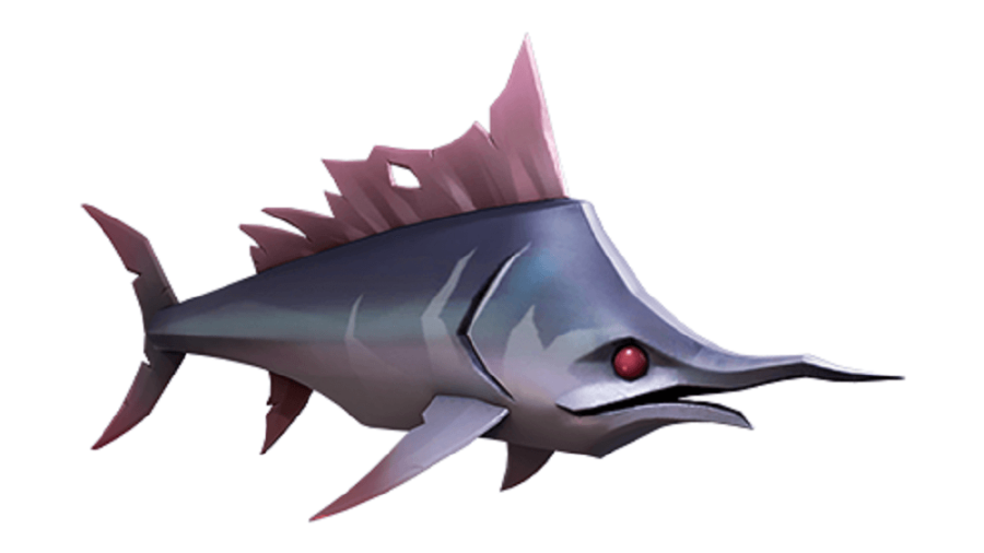 A stormfish from sea of thieves.