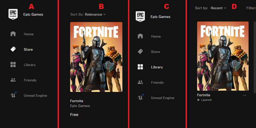 The second step to install fortnite on PC.