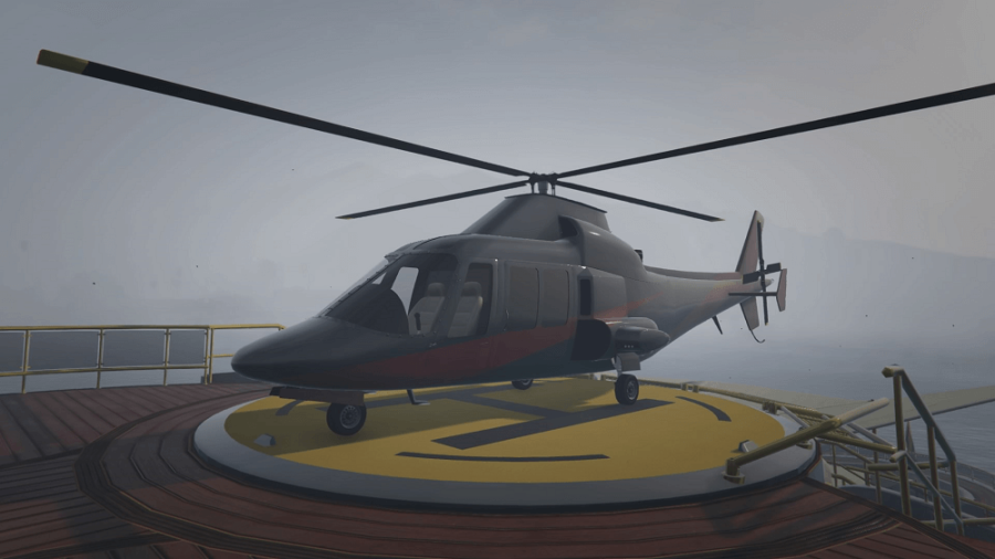 A customized Swift Deluxe in GTA V.