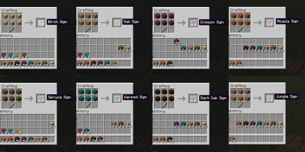 How to Make and Use a Sign in Minecraft Pro Game Guides