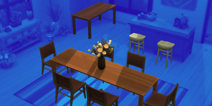 The dining set included in the sims anniversary update.