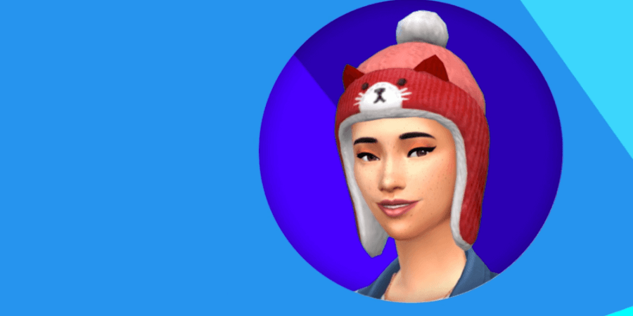 The hat included in the sims anniversary update.