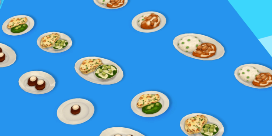 The food included in the sims anniversary update.