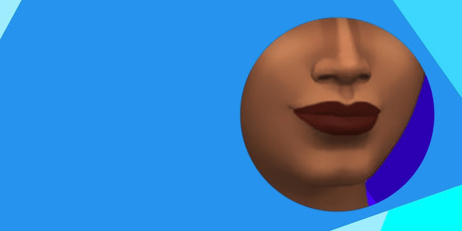 The lipstick included in the Sims anniversary update.