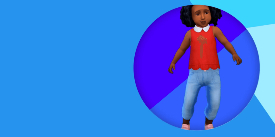 The Toddler Clothes included in the Sims Anniversary update.