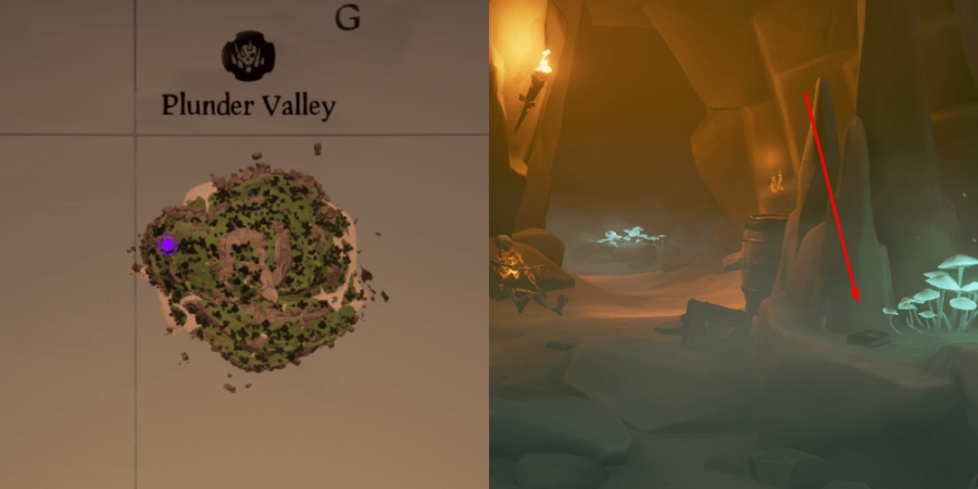 The Art of the Trickster Journal location on Plunder Valley.