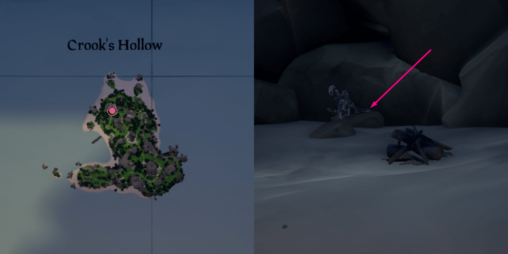 Hidden Journal Locations in Sea of Thieves The Cursed Rogue Tall Tale