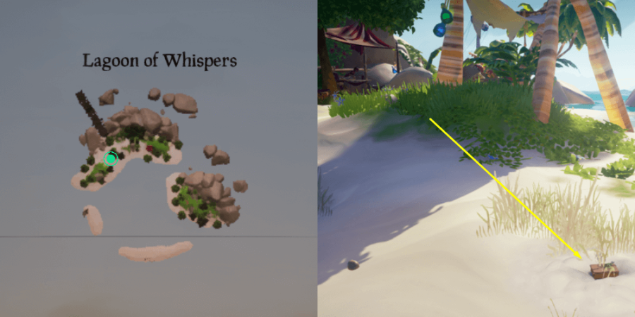 The Spice Box location on Lagoon of Whispers.