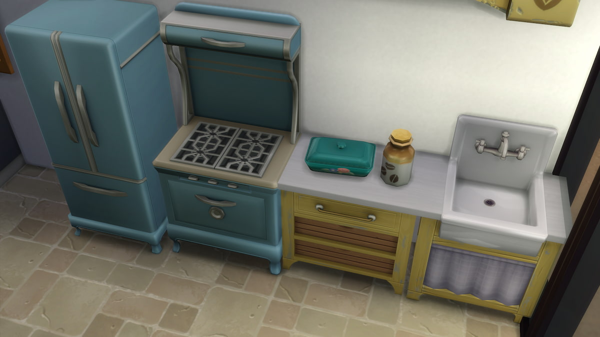 The Sims 4 Country Kitchen Kit Overview