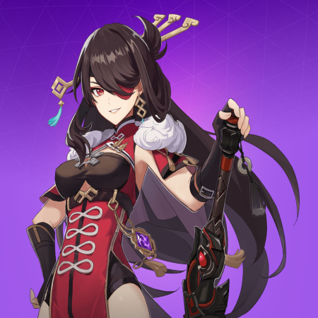 Beidou official character art Genshin Impact