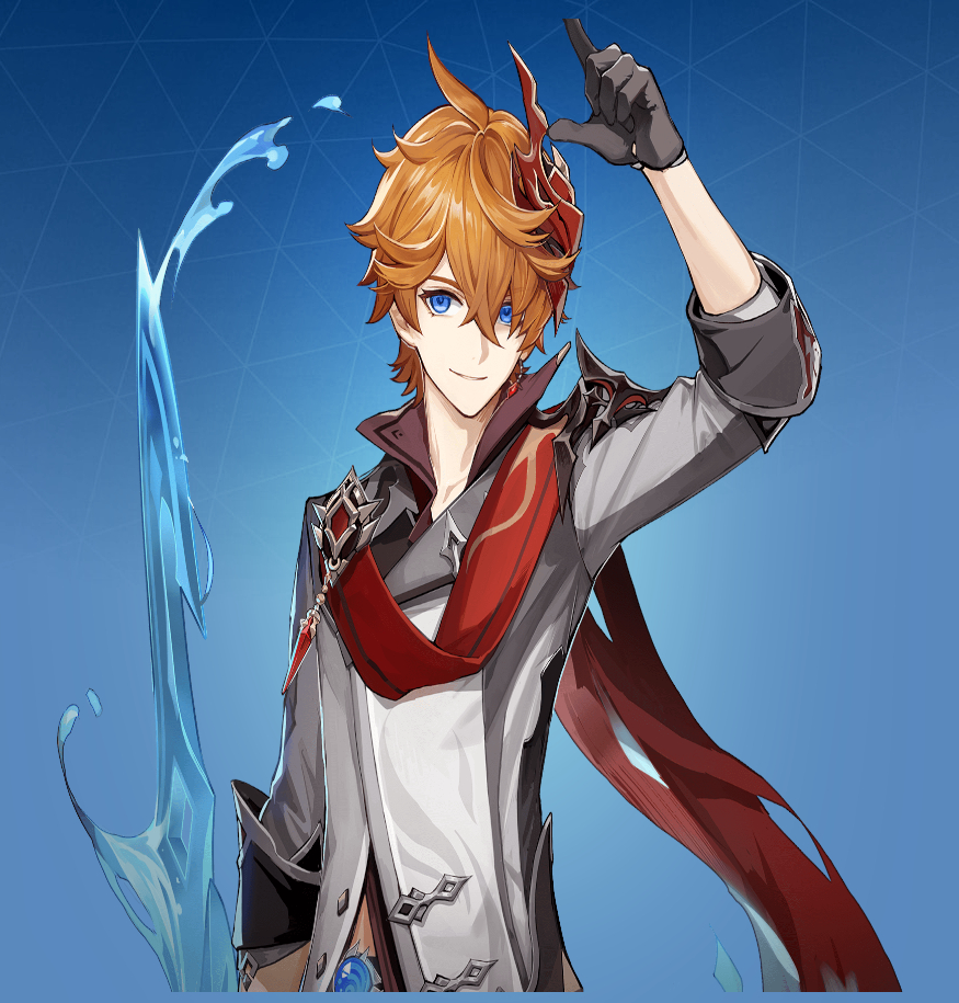 Childe official character art Genshin Impact