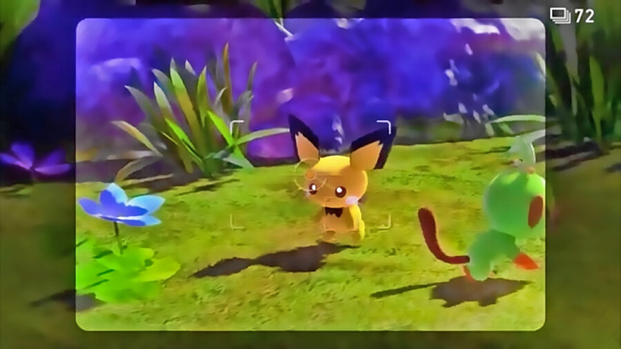 Screenshot of New Pokémon Snap game play trailer 