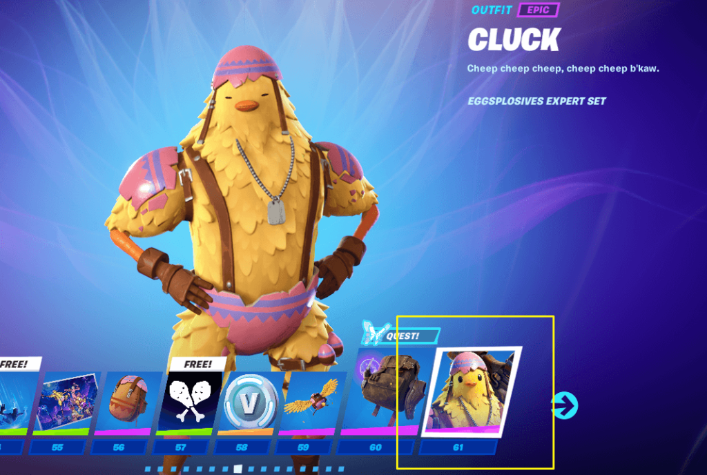 How to Unlock the Chicken Skin (Cluck) in Fortnite Chapter 2 Season 6 ...