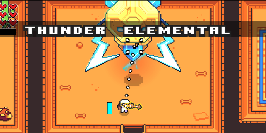 The Thunder Elemental in Forager.