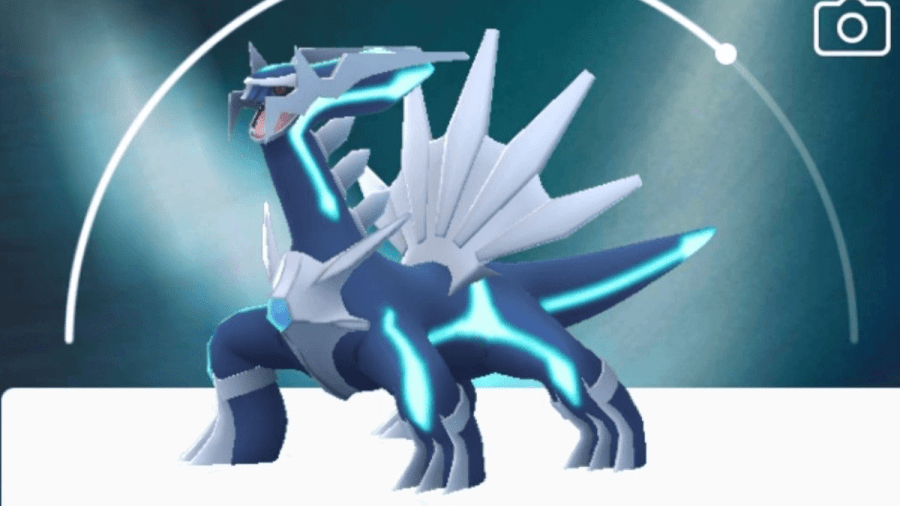 Dialga in Pokemon Go.