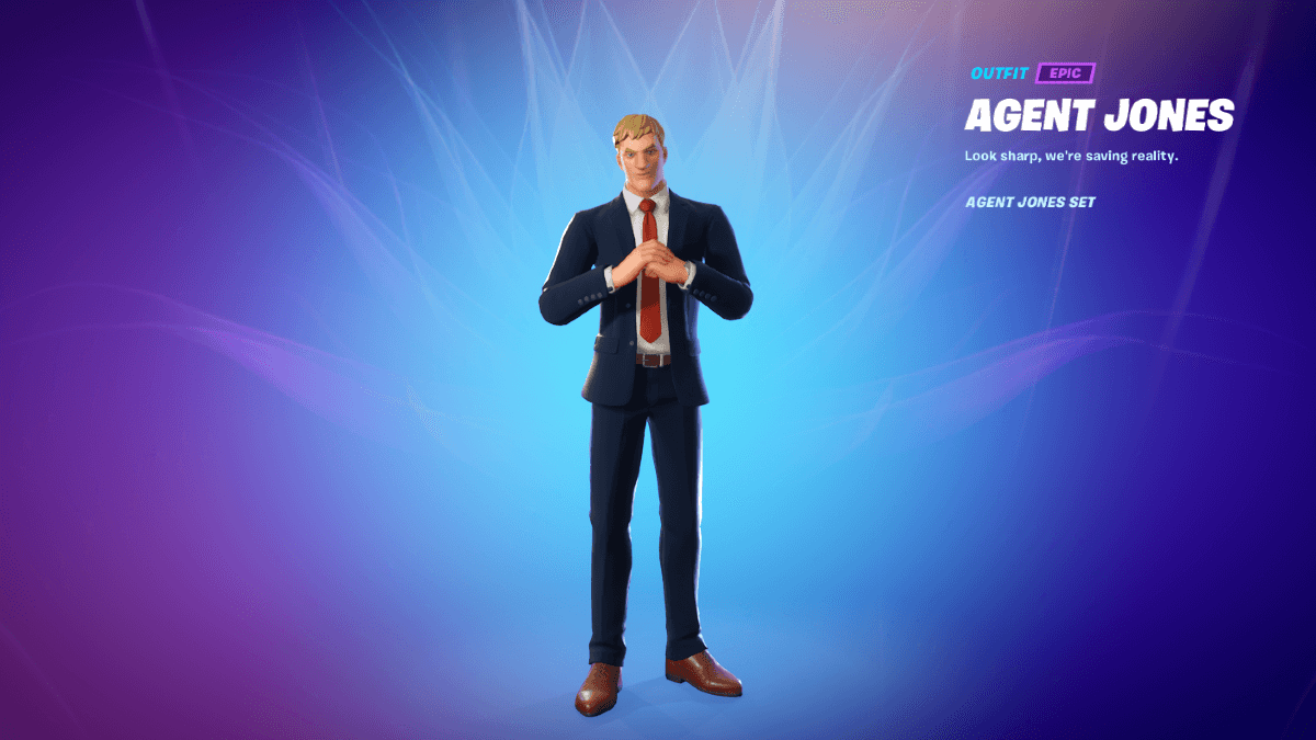 A Featured Agent Jones in Fortnite.