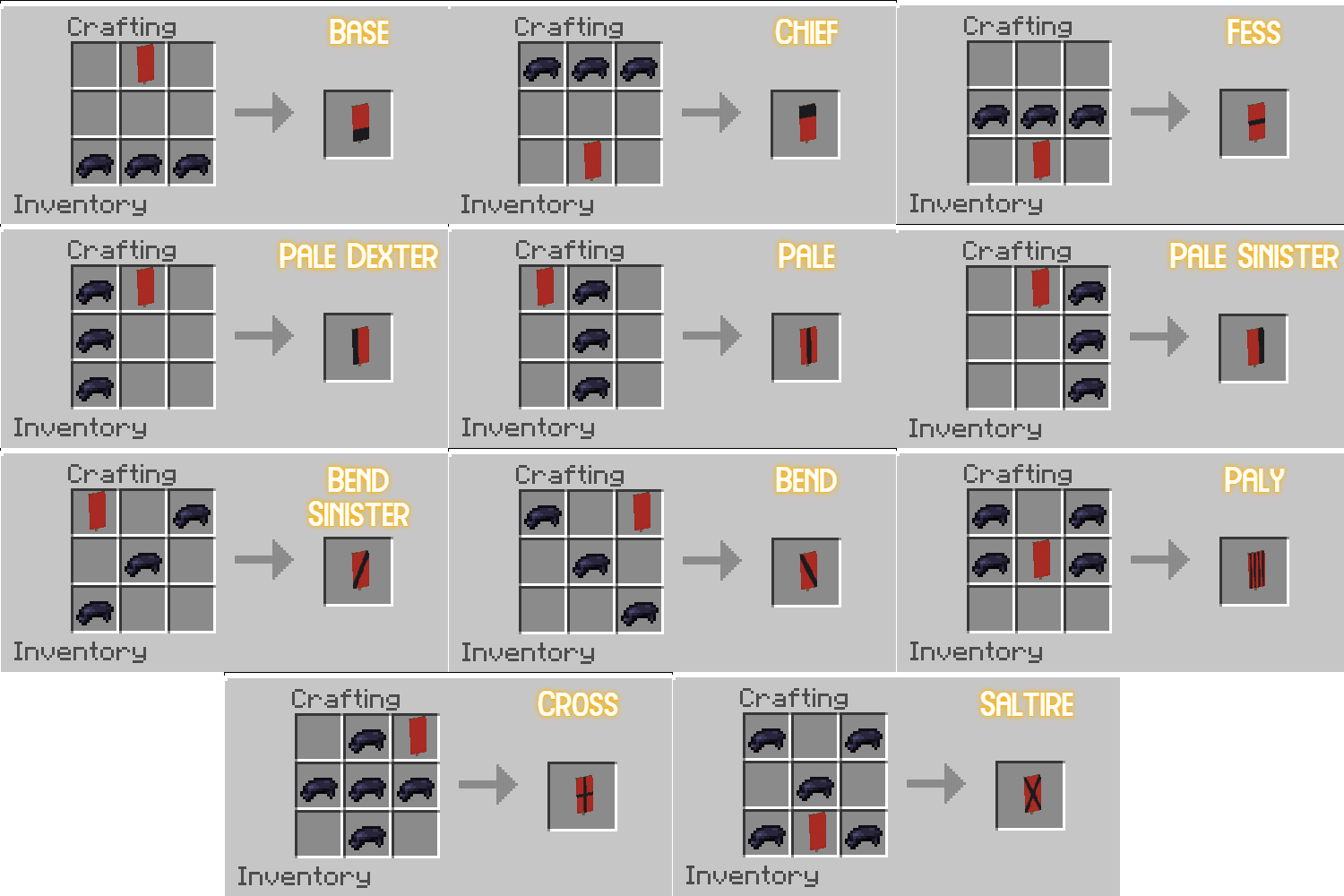 how-to-make-all-banner-patterns-in-minecraft-pro-game-guides