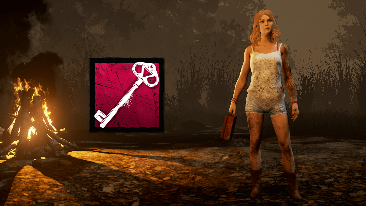 A key on a Survivor Lobby screen in Dead by Daylight.