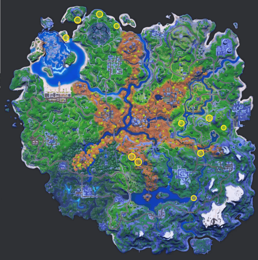 Where to Forage Bouncy Eggs Hidden Around the Map in Fortnite Chapter 2