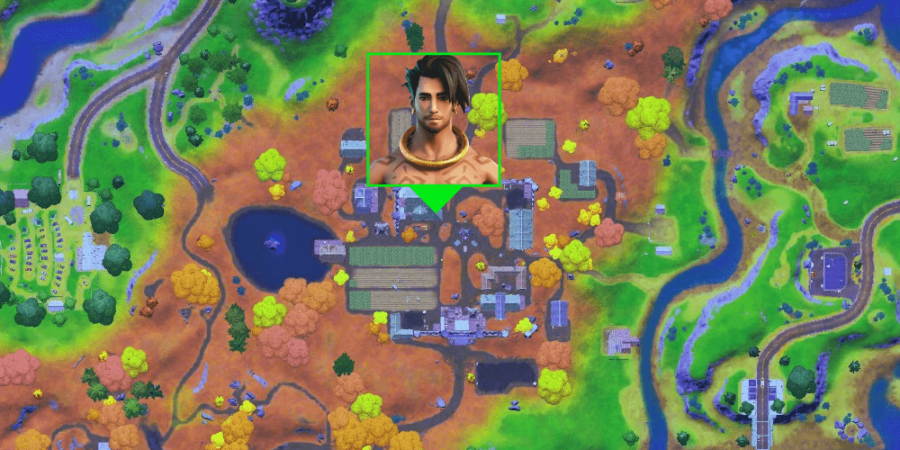 Raz's location in Fortnite