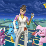 Sierra and her Pokemon in Pokemon Go