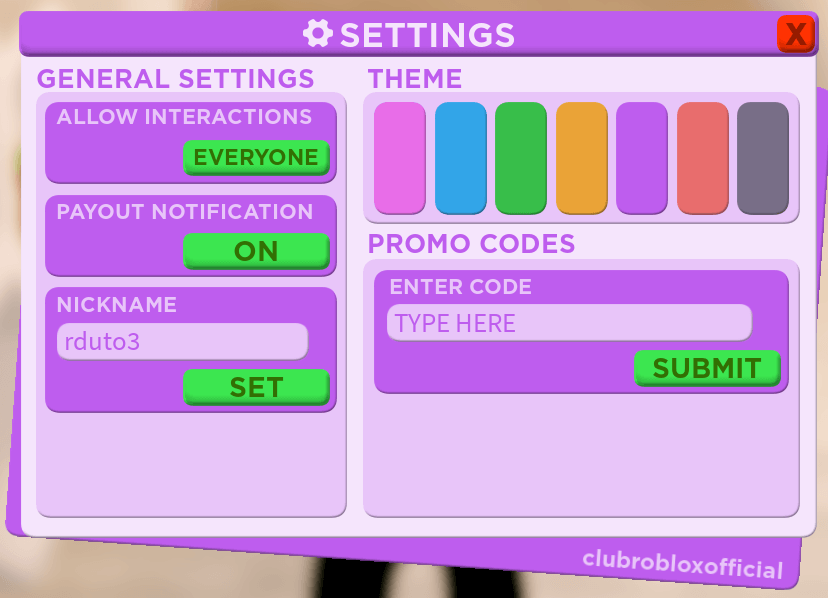 promo codes for club roblox 2021